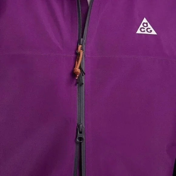 Nike ACG Misery Ridge Storm-FIT ADV GORE-TEX Jacket Size XL Men Berry FV8641-505 - Picture 3 of 12